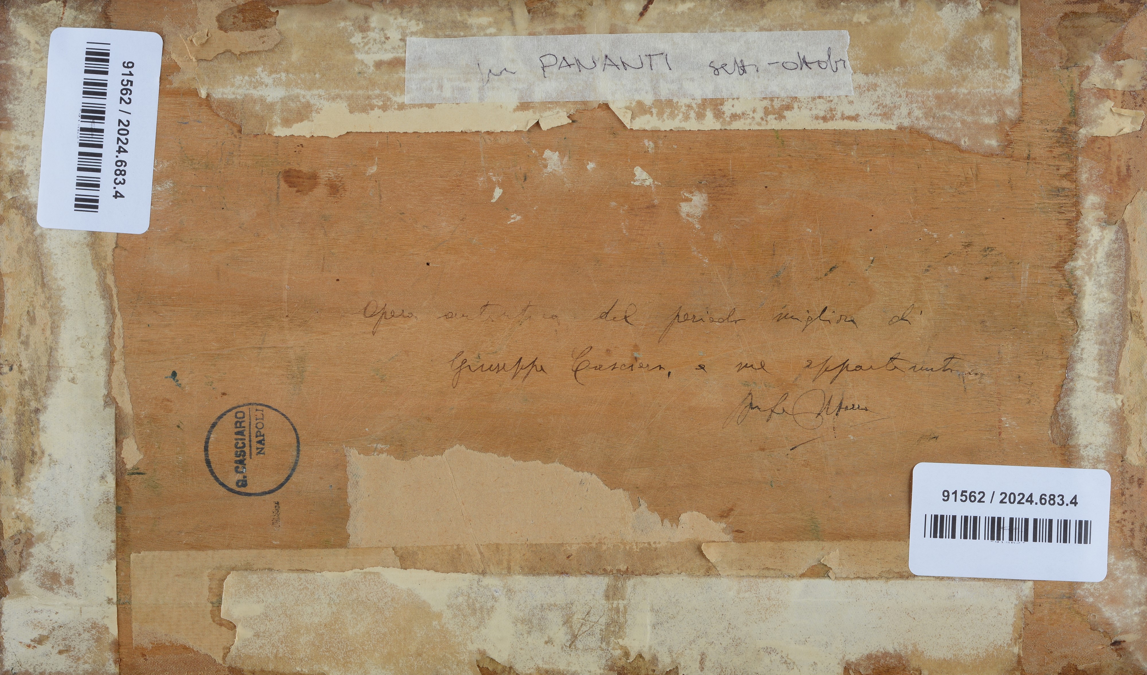 Paesaggio con Vesuvio sullo sfondo