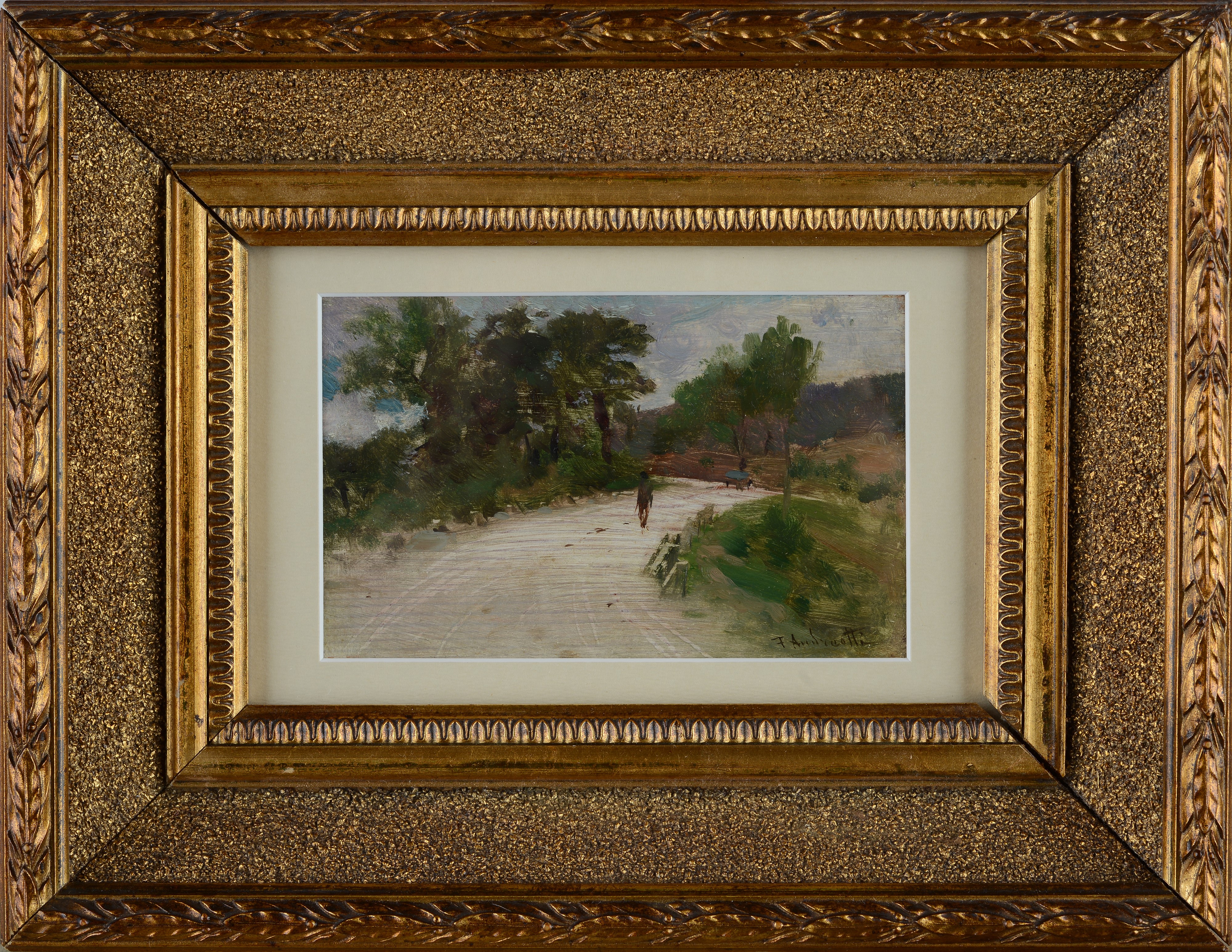 Paesaggio con figura