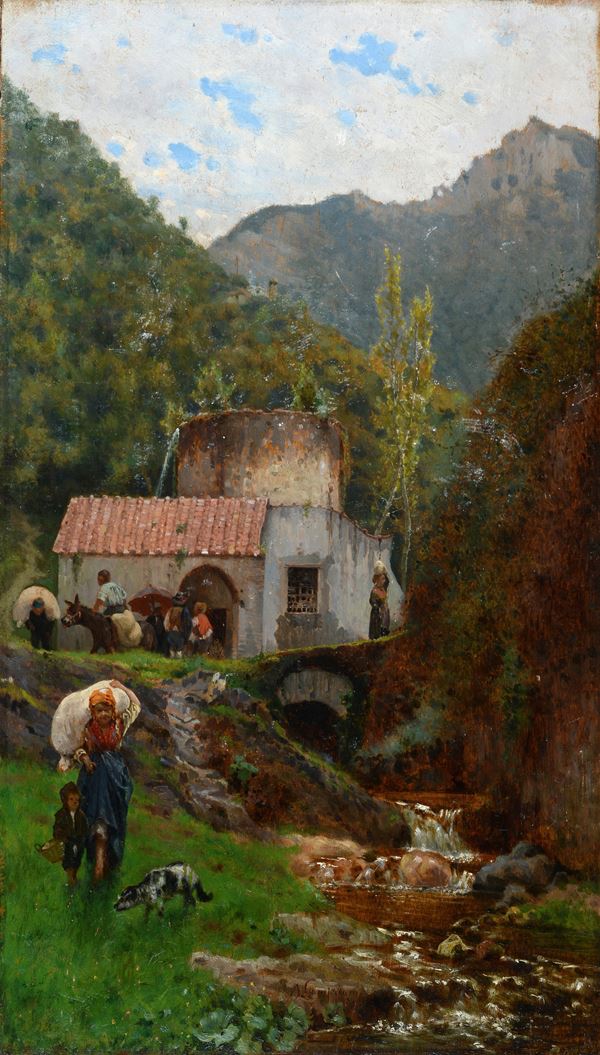 Alceste Campriani - Al mulino