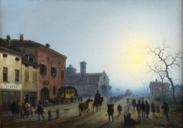 Giuseppe Canella - Strada cittadina