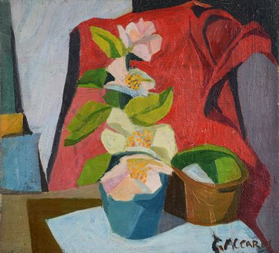Natura Morta con Vaso di Fiori