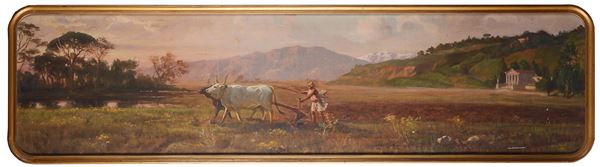 Scuola Europea, XIX-XX sec. - The ploughing