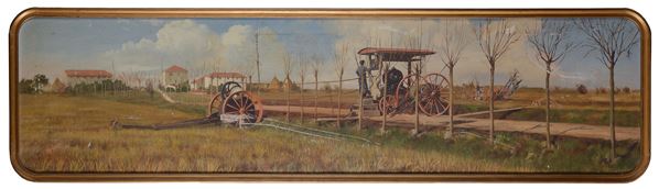 Scuola Europea, XIX-XX sec. - Dredging the ditch