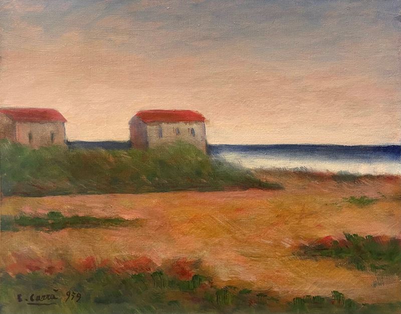 Carlo Carrà - Senza Titolo