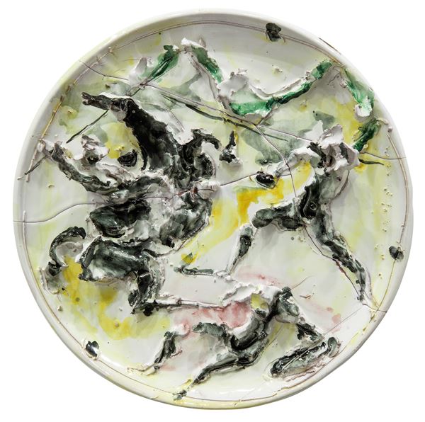 Lucio Fontana - Battle