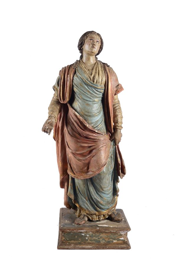 Anonimo, XVIII sec. - Figura di Santa
