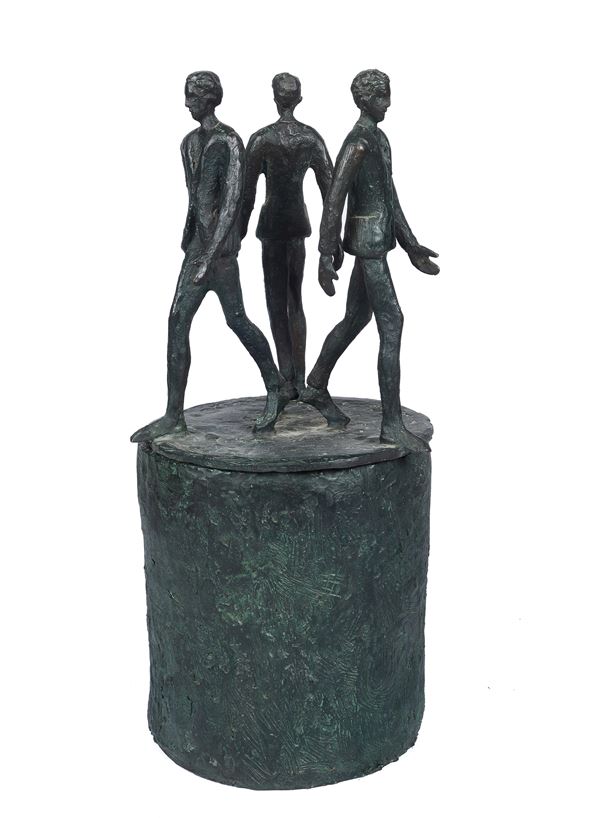 Roberto Barni : Senza titolo  - Scultura in bronzo - Asta ARTE MODERNA E CONTEMPORANEA - Galleria Pananti Casa d'Aste