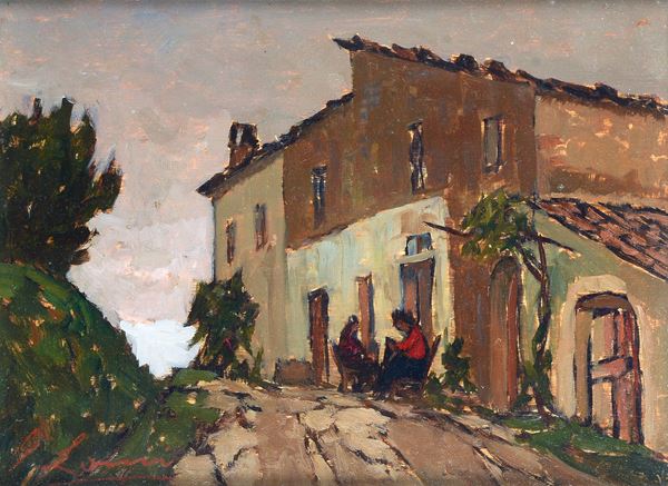 Giovanni Lomi - Rustico in toscana
