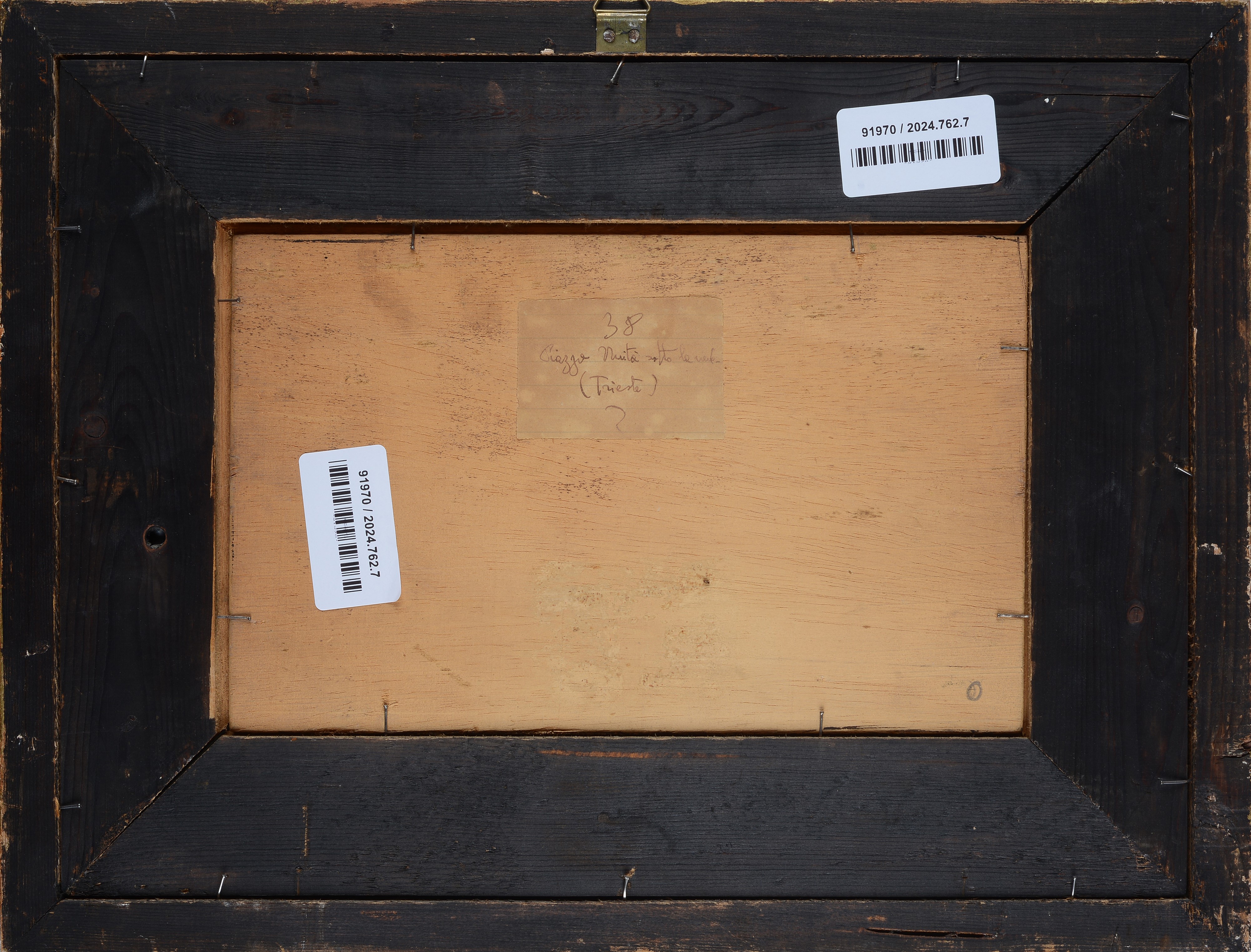 Piazza dell'Unità di Trieste sotto la neve