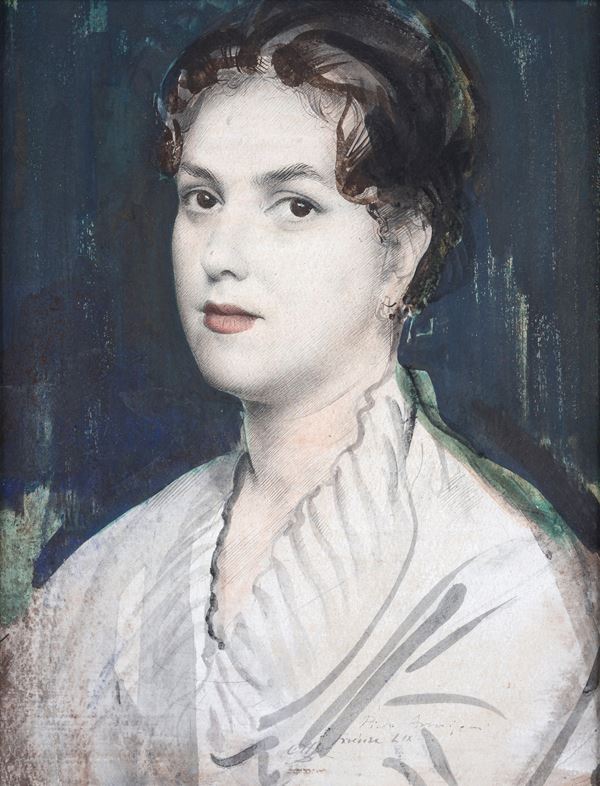 Pietro Annigoni - Ritratto femminile