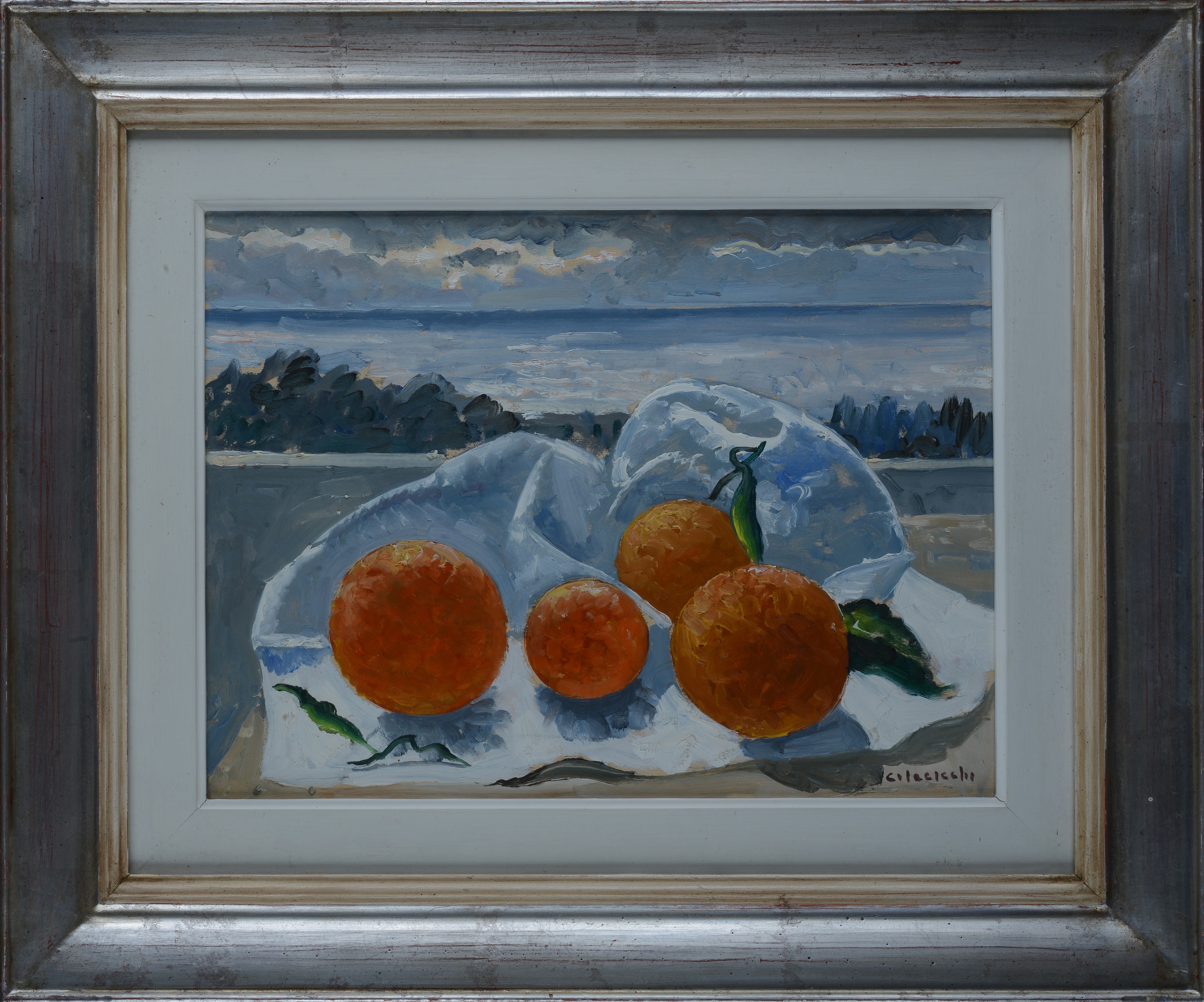 Natura morta con arance