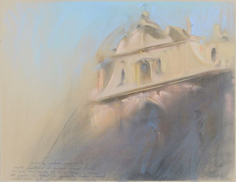 Piero Guccione - La Chiesa Madre di Scicli