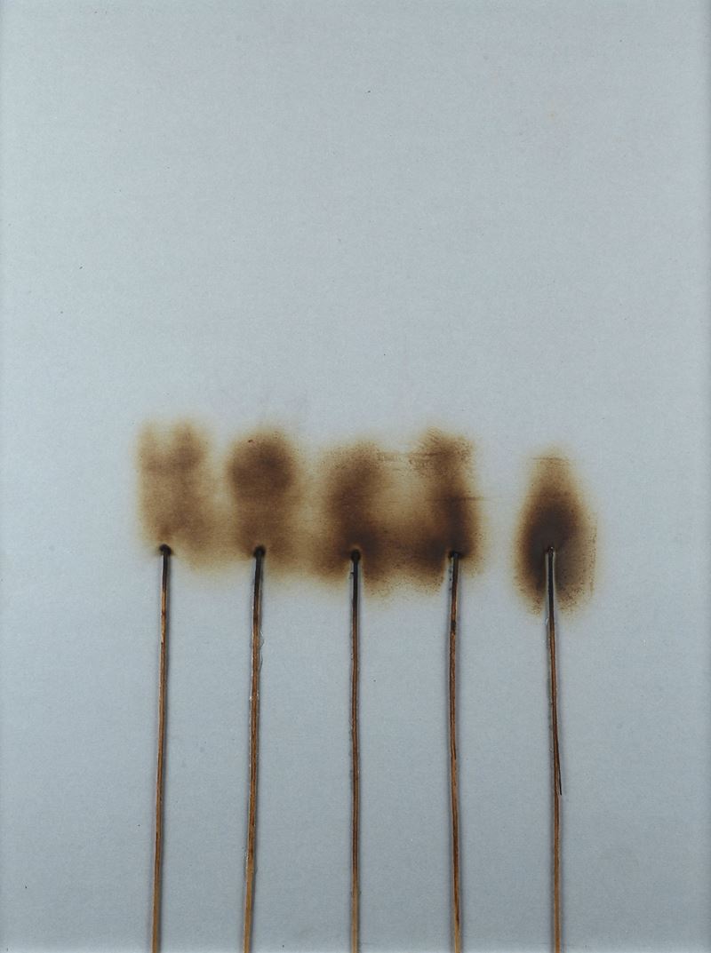 Bernard Aubertin - Dessin De Feu