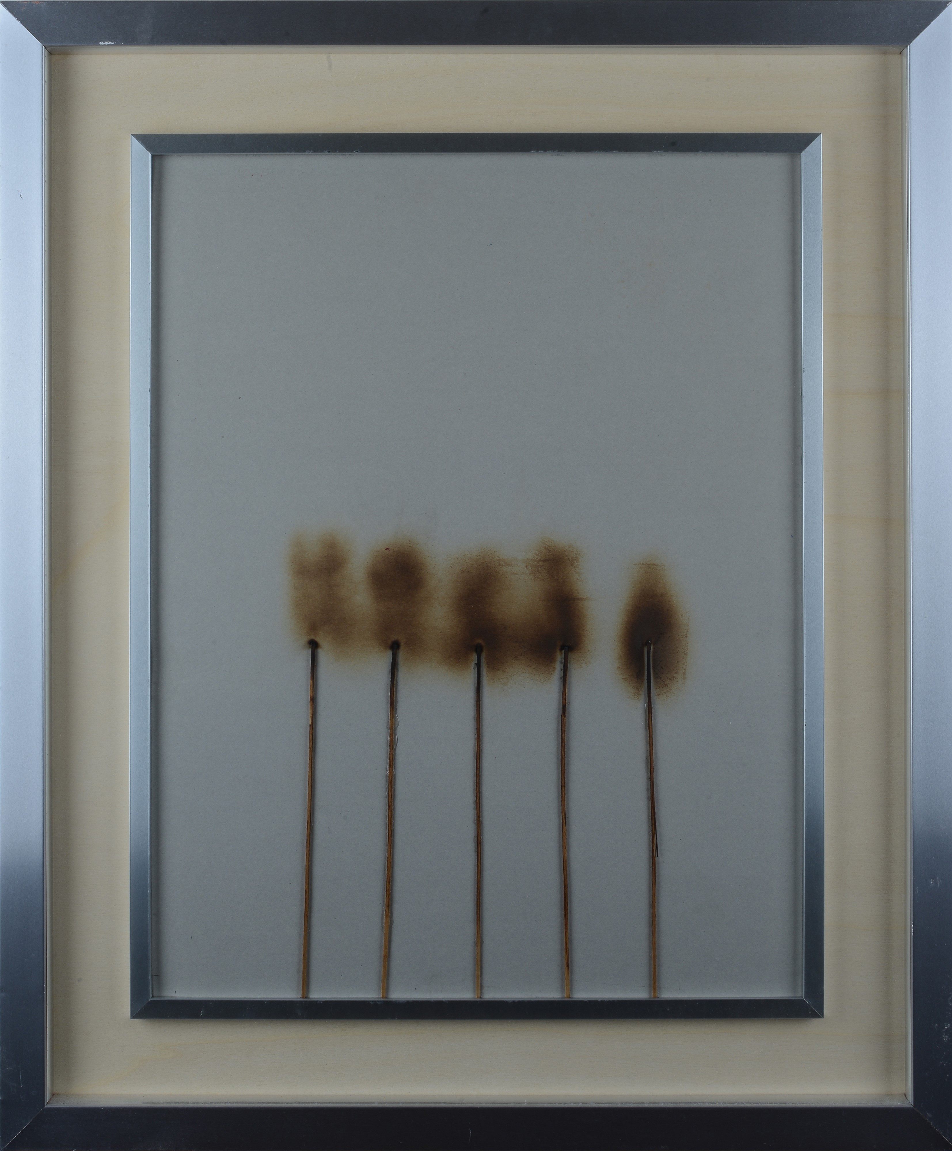Bernard Aubertin - Dessin De Feu
