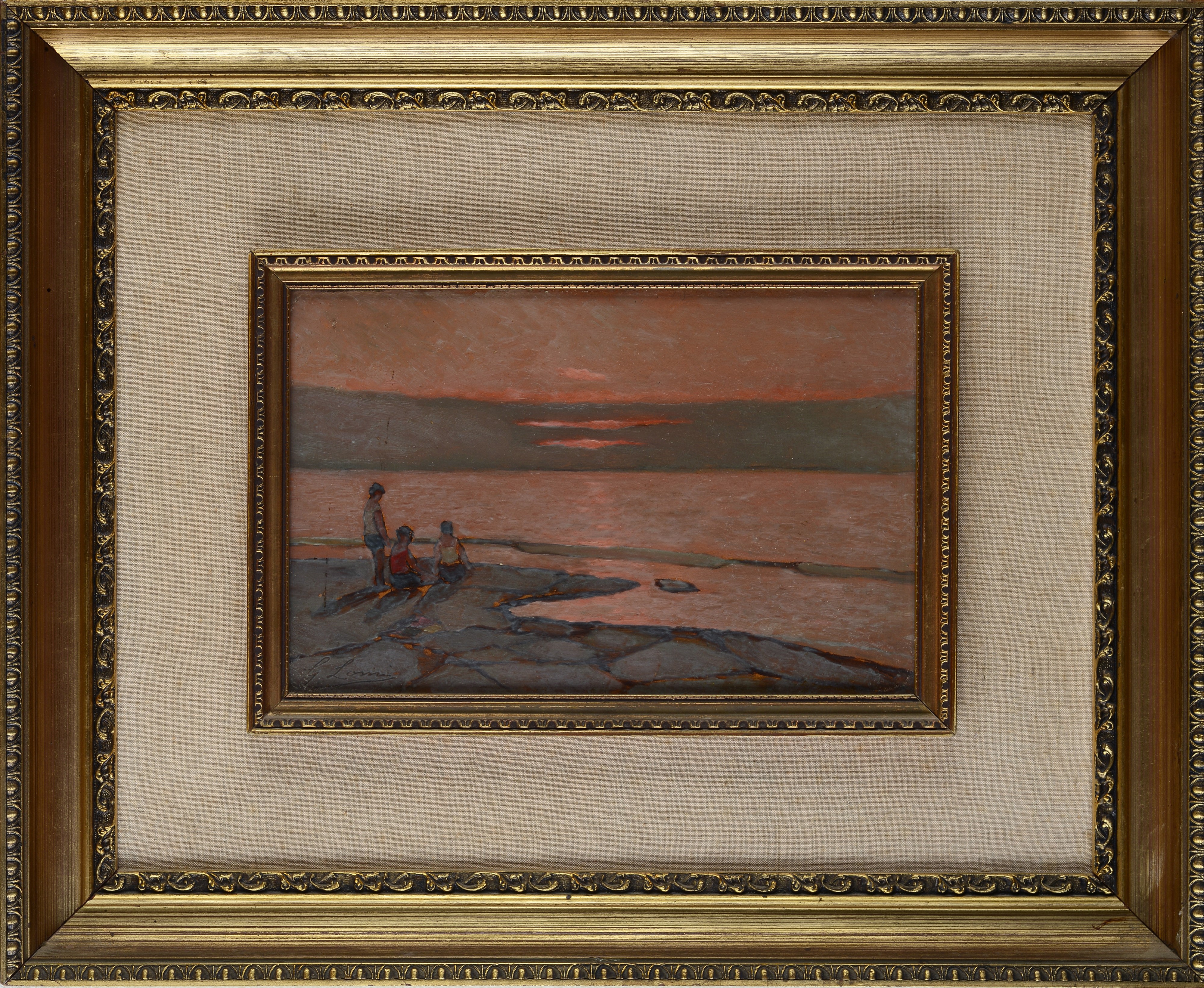 Marina al tramonto