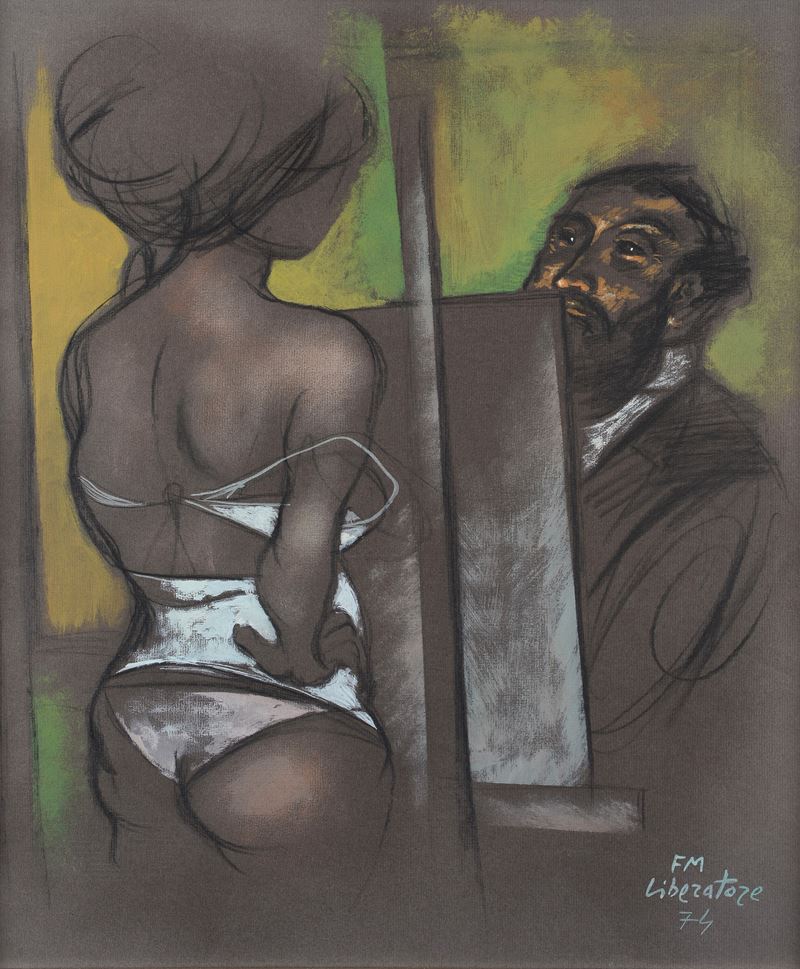 Nello studio del pittore