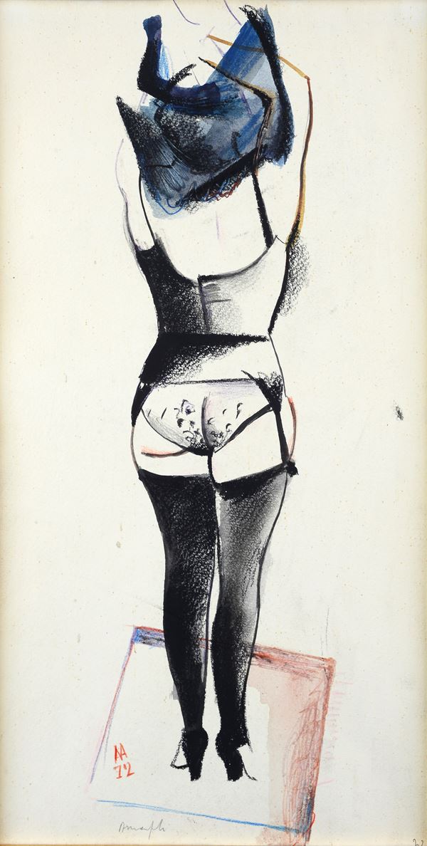 Alberto Manfredi - Carla di schiena