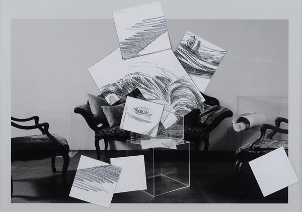 Studio per sala d'attesa (Matita su carta)