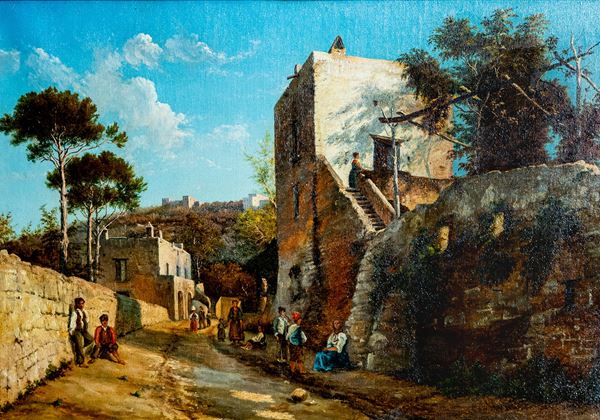 Attr. a Teodoro Ducl&#232;re - Strada di Ercolano
