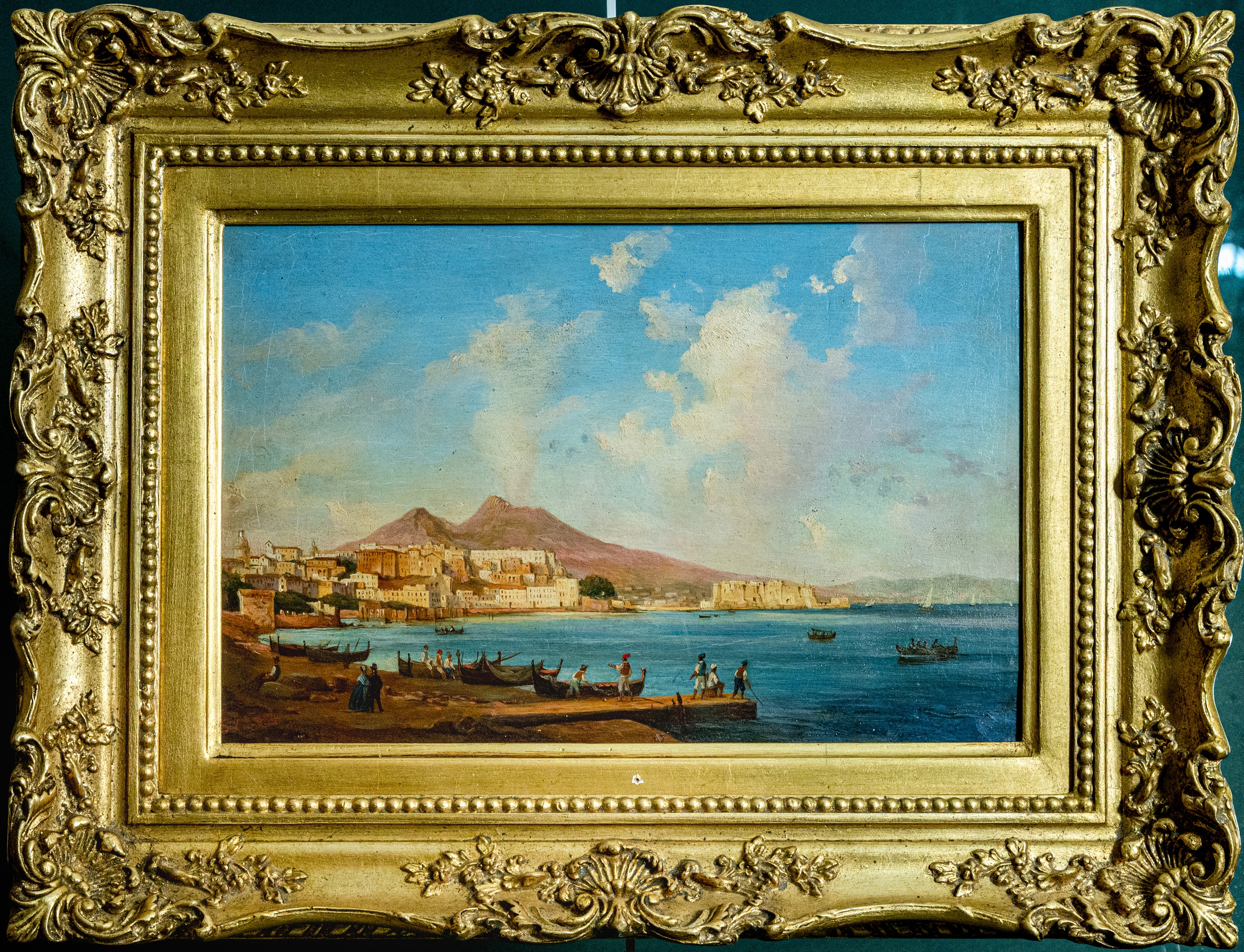 Paesaggio con Vesuvio sullo sfondo