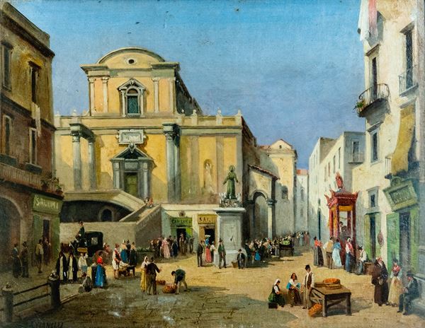 Achille Vianelli - Piazza San Pasquale