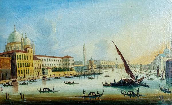 Anonimo, XIX sec. - Veduta veneziana