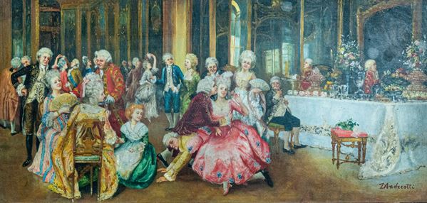 Attr. a Federico Andreotti - Divertimenti a corte