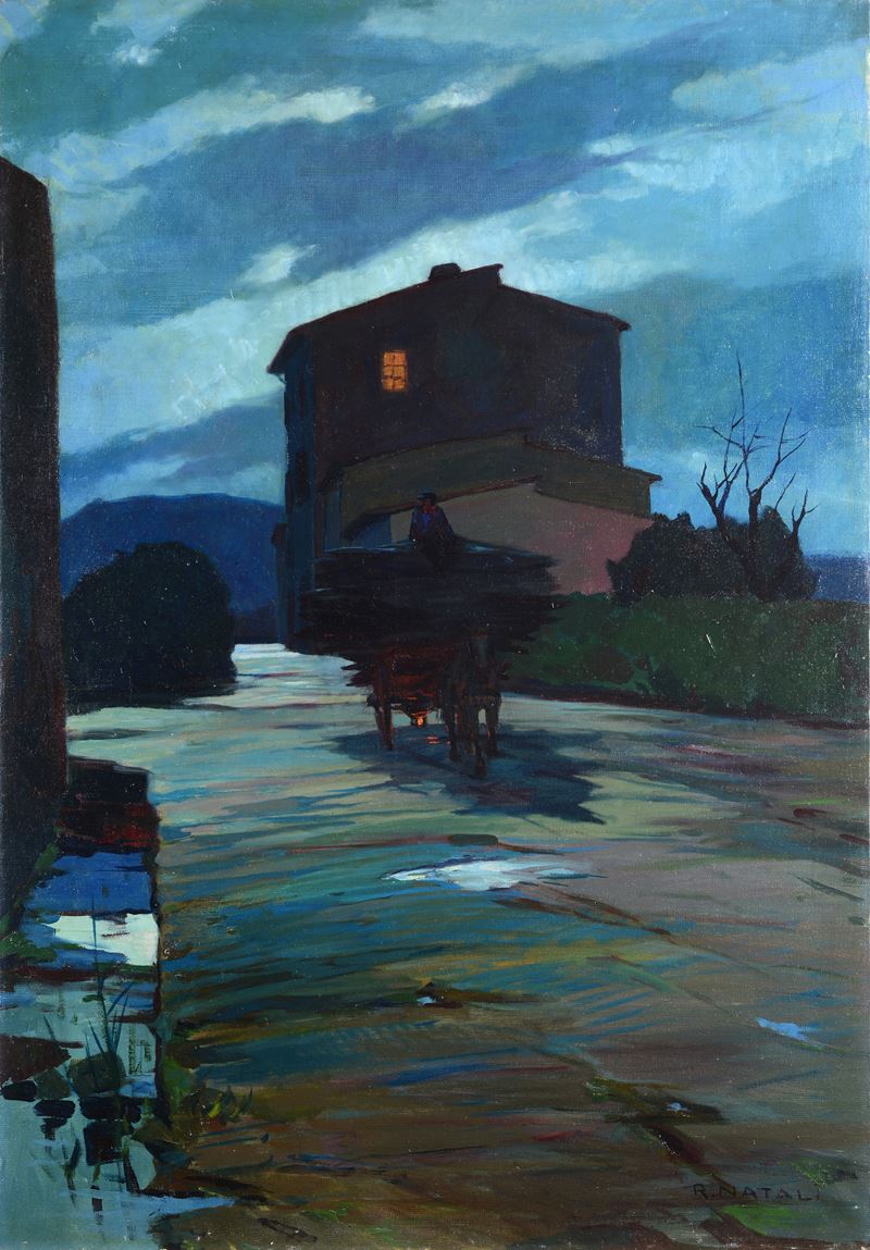 Notturno con barroccio