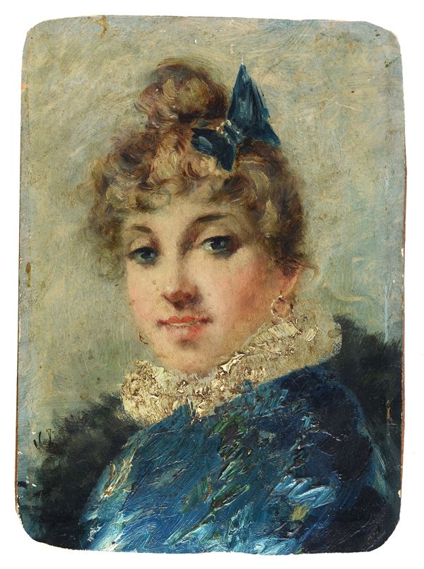 Francesco Irolli - Ritratto di giovane ragazza
