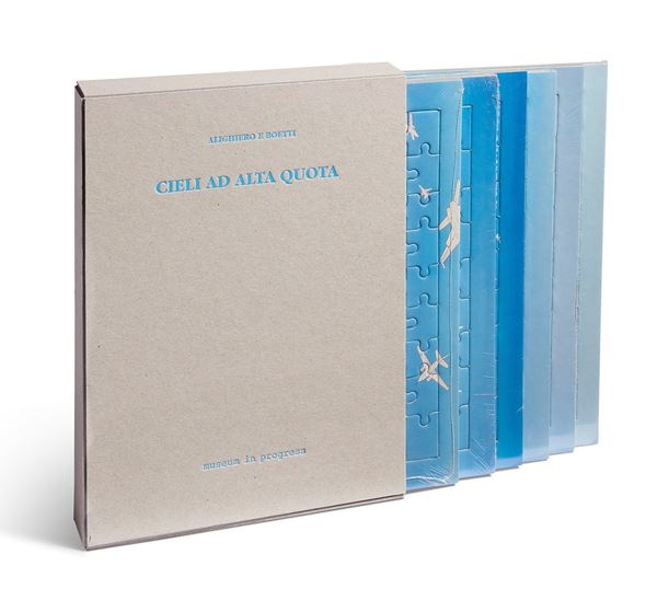 Alighiero Boetti - Cieli ad alta quota