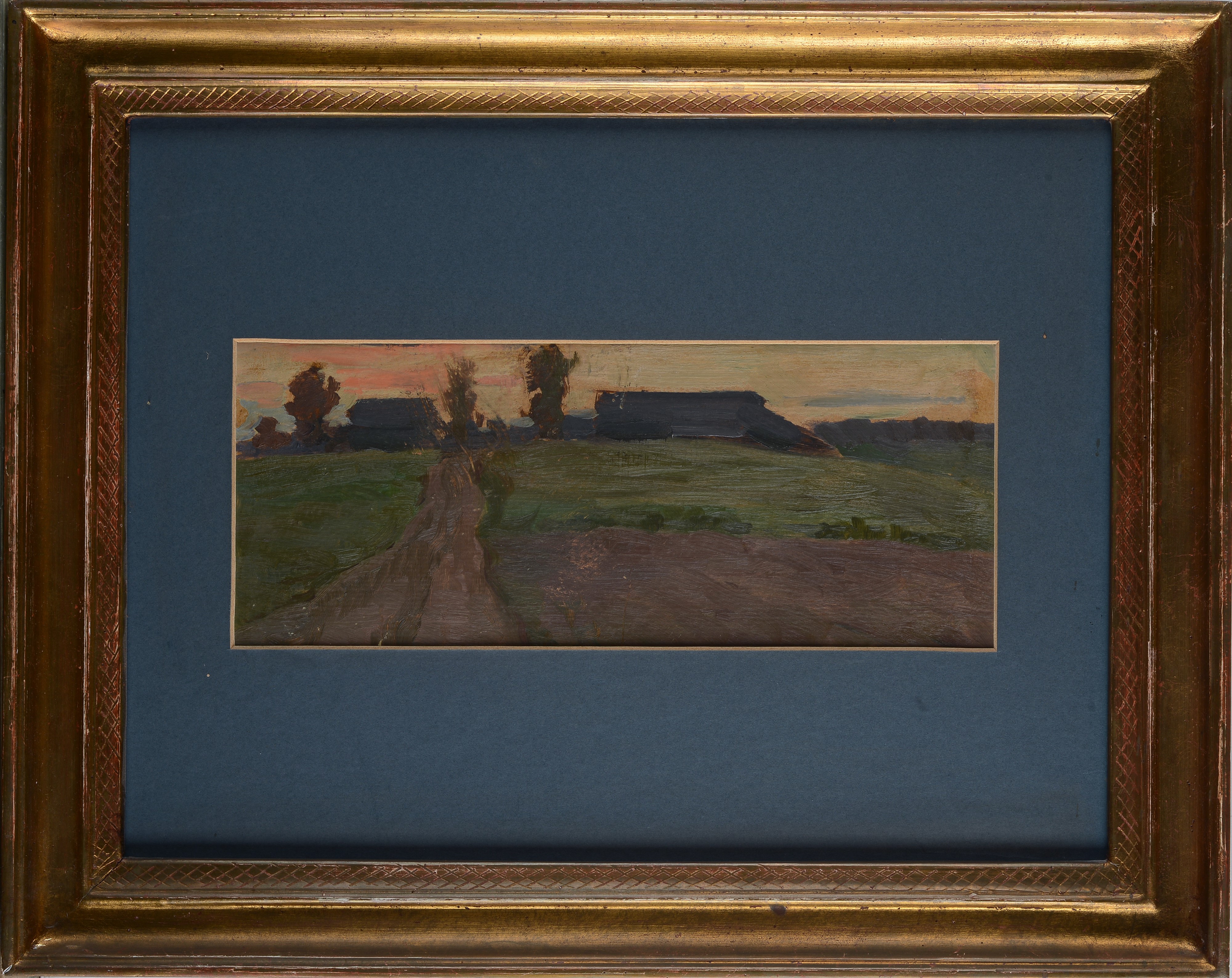 Anonimo, XX Sec. - Paesaggio di Campagna