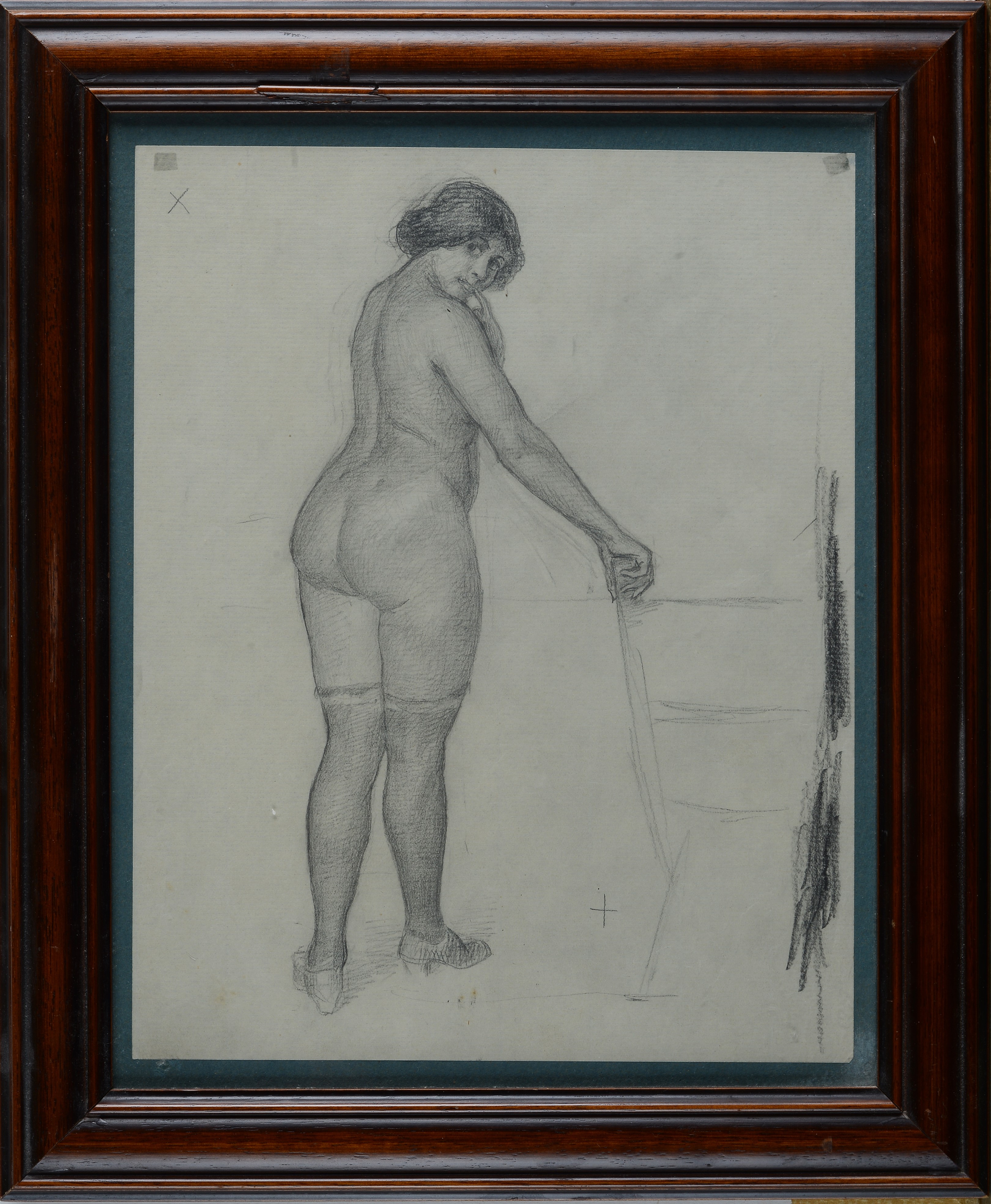 Attr. a Fedor Ivanovich Rerberg - Nudo di Spalle