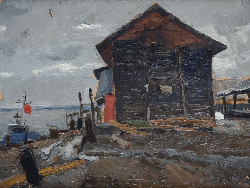 Vladimir Fedorovič Stošarov - Capannone sulla Spiaggia