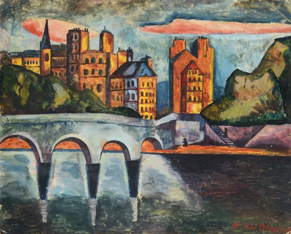 Otokar  Kub&#237;n - Paesaggio