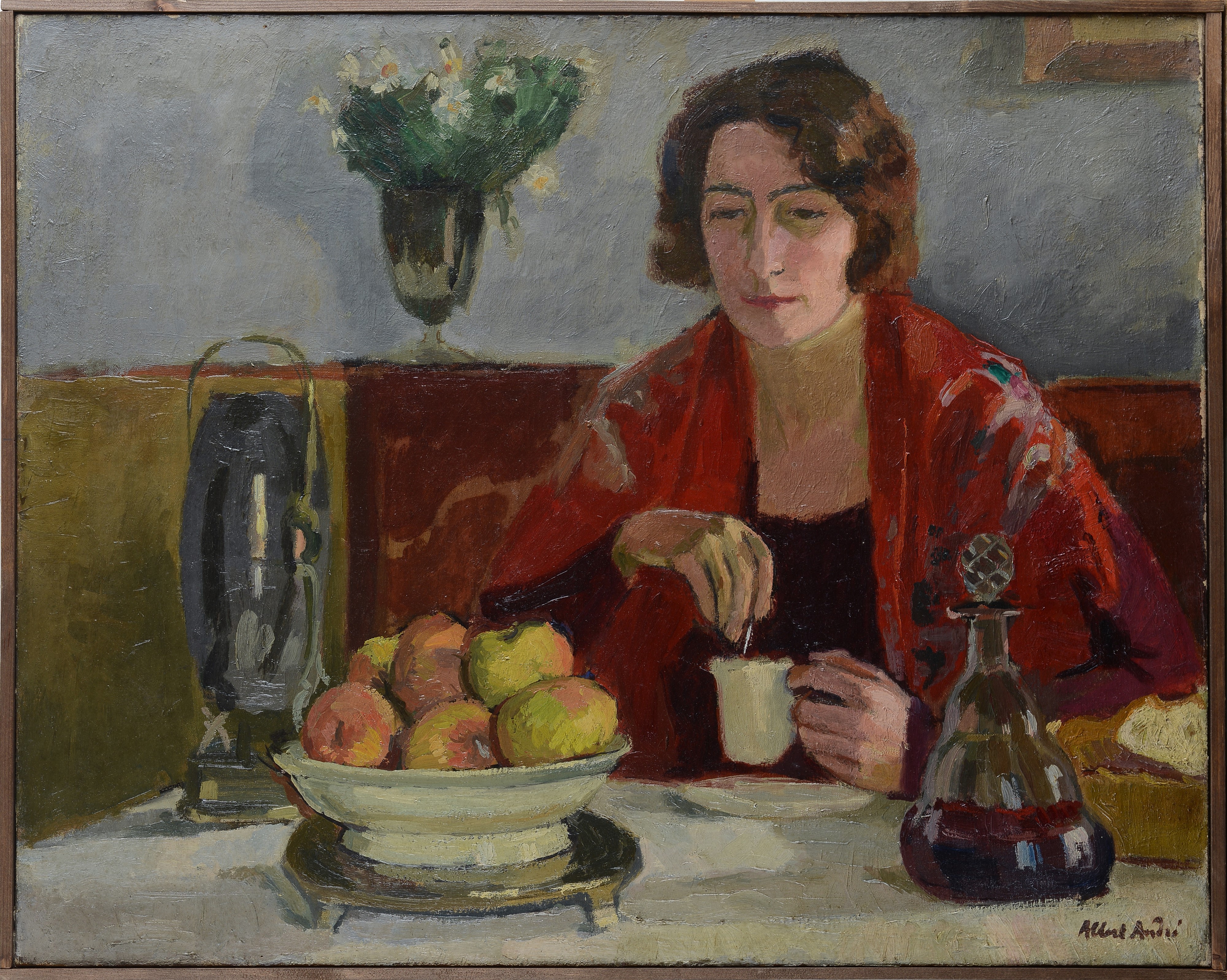 Albert André - Interno con Figura