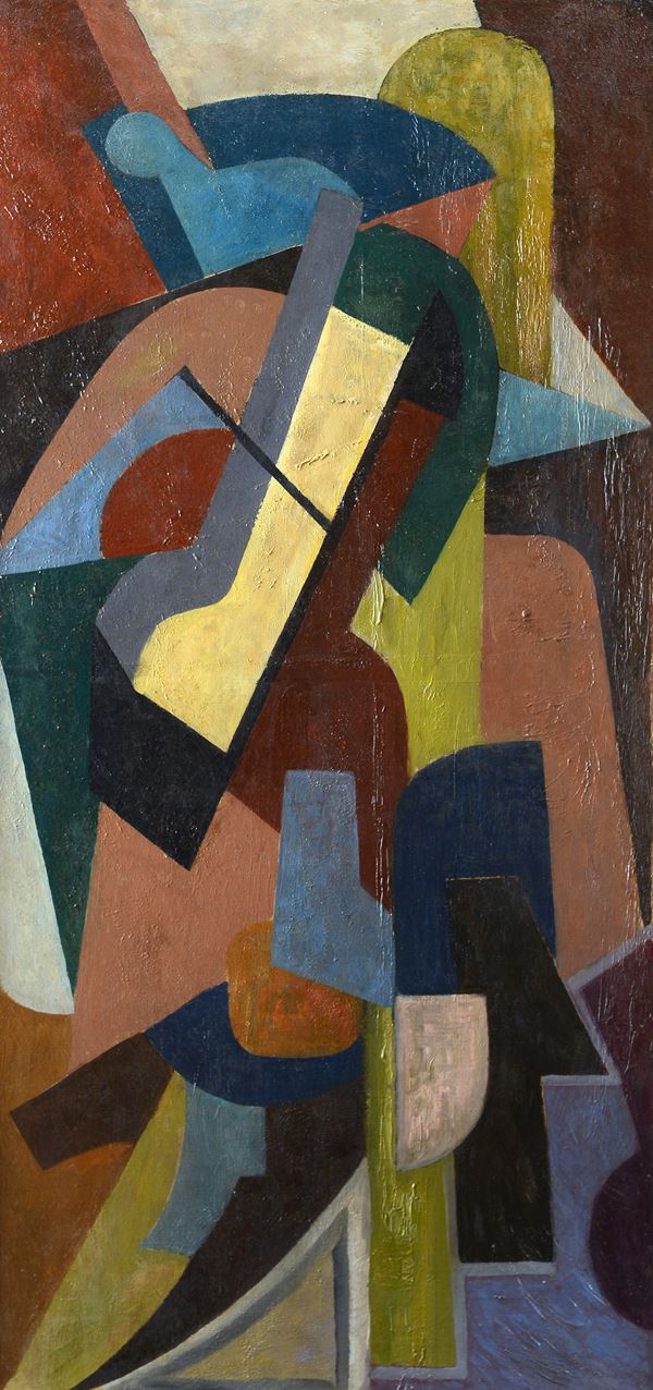 Attr. a Vasilievic Vladimir Lebedev - Composizione 