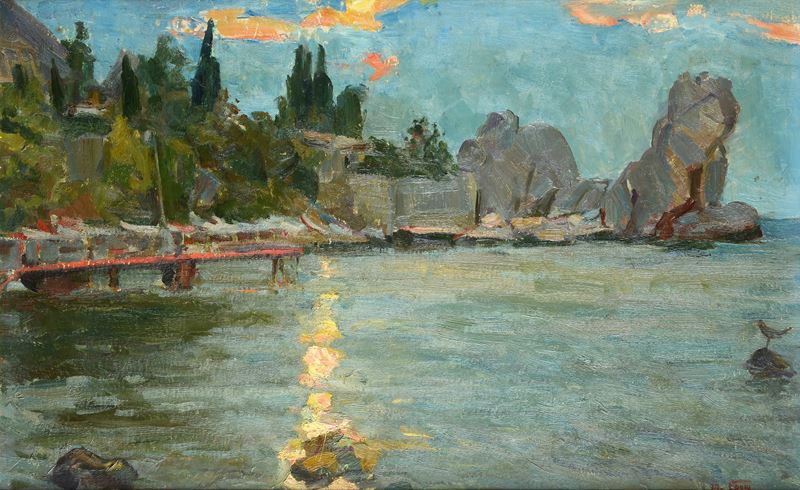Sergei Ivanovich Grosh - Marina All'alba
