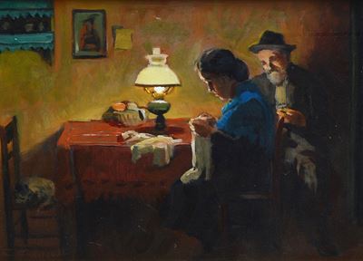 Interno con Figure
