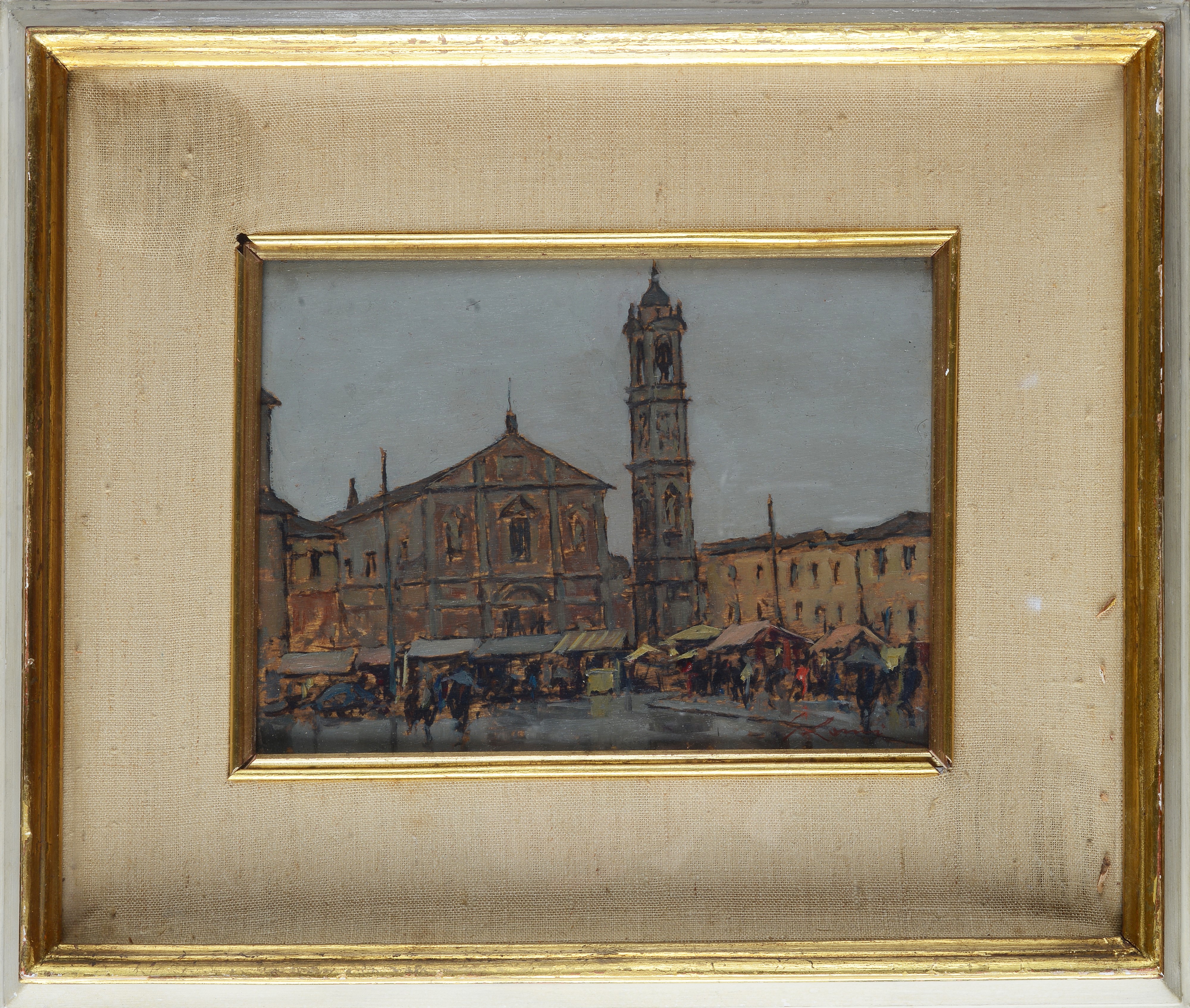 Giovanni Lomi - Santo Stefano Sotto la Pioggia