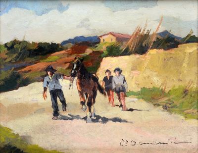 Contadini con Cavallo