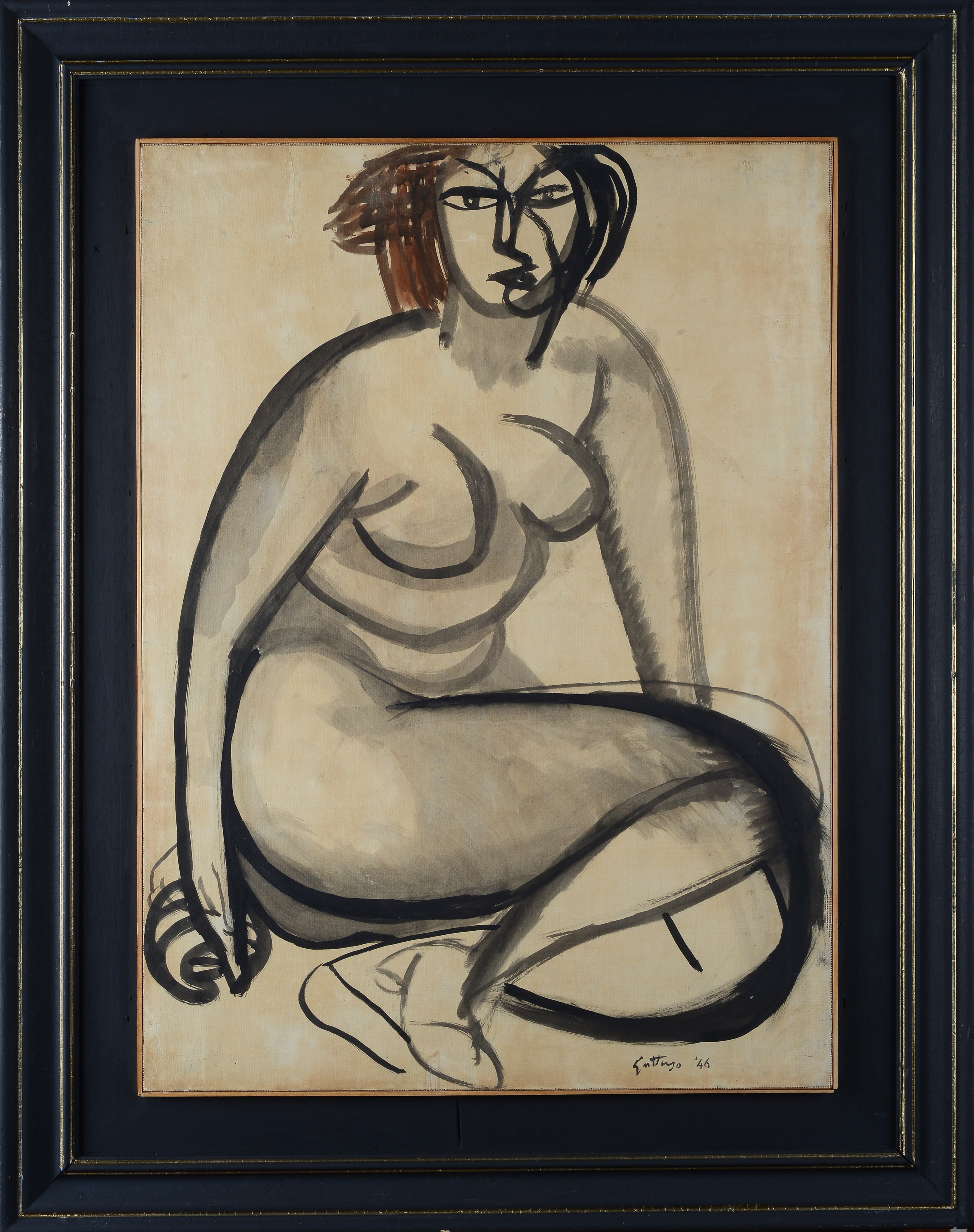 Renato Guttuso - Nudo Femminile