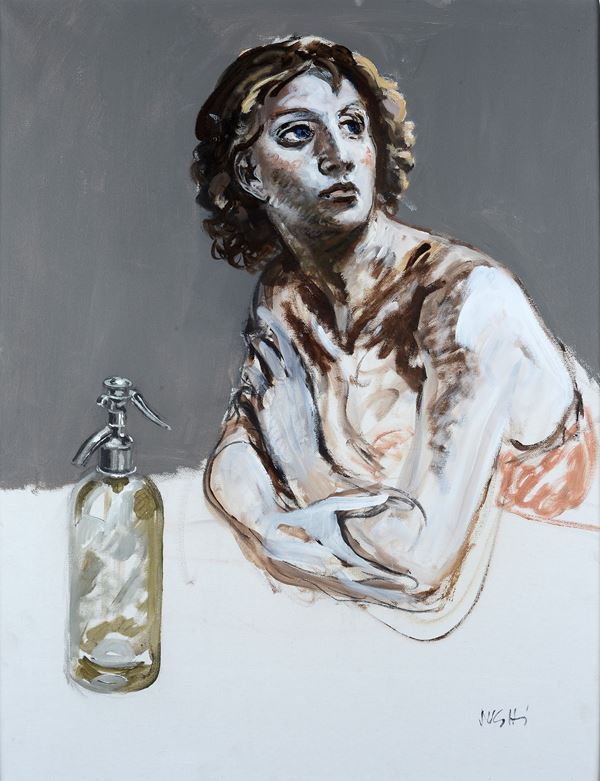 Alberto Sughi - Ritratto di donna