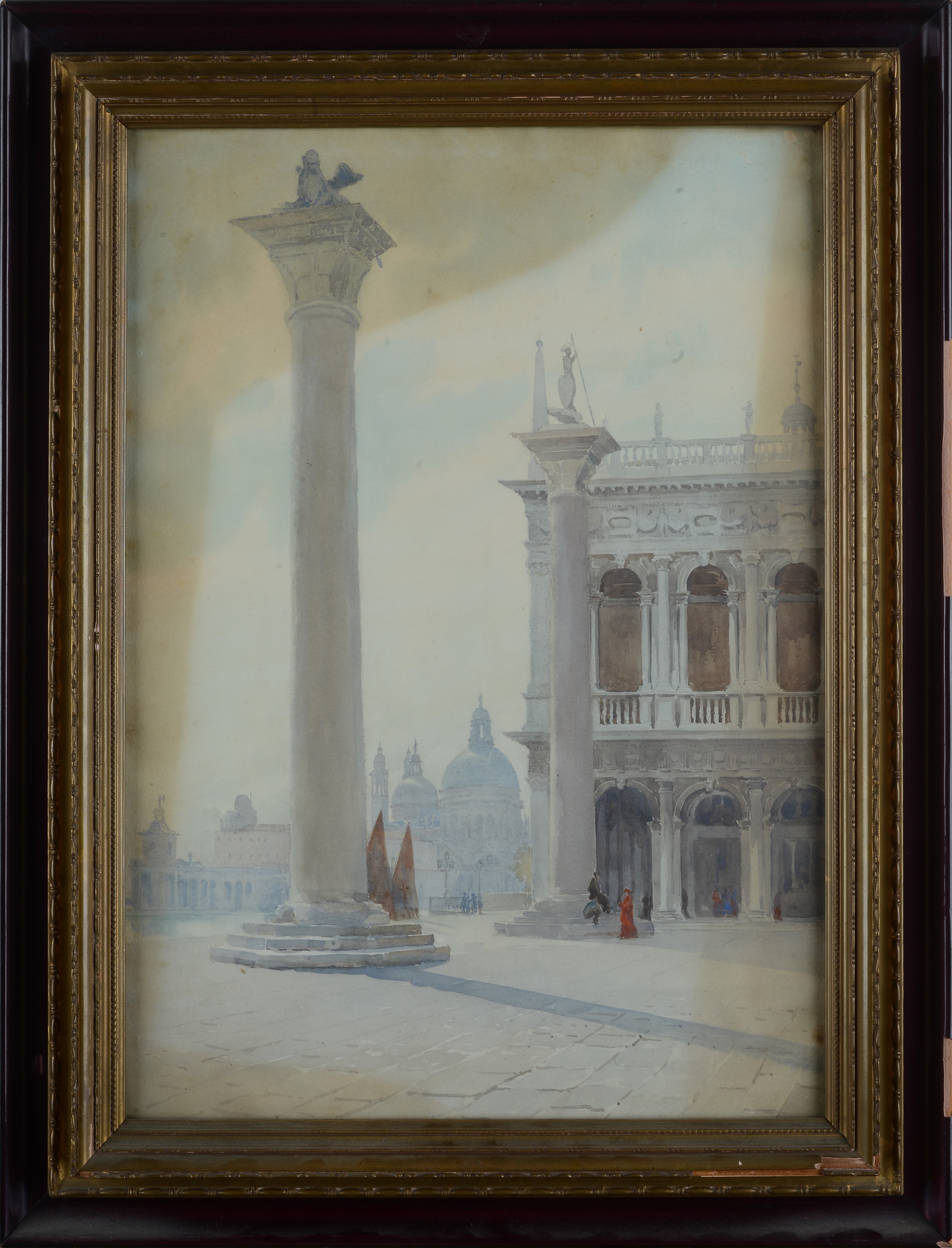 Anonimo, XIX Sec. - Piazzetta San Marco a Venezia