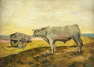 Carretto con Mucca
