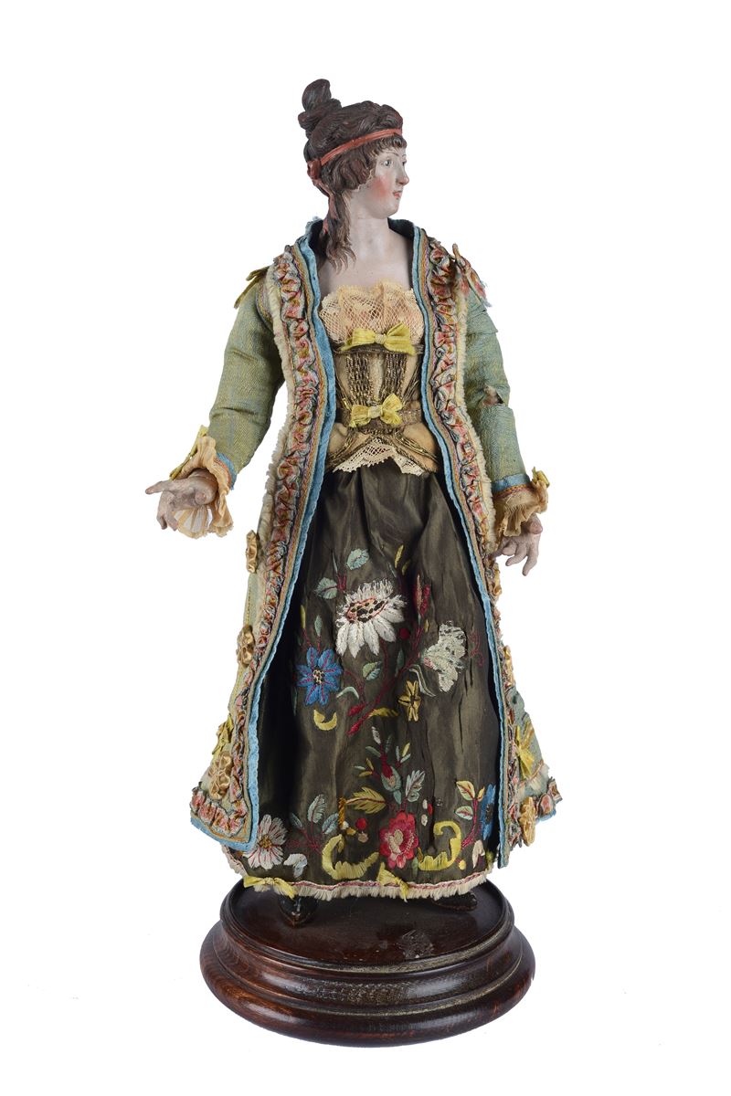 Nobildonna georgiana con tiara