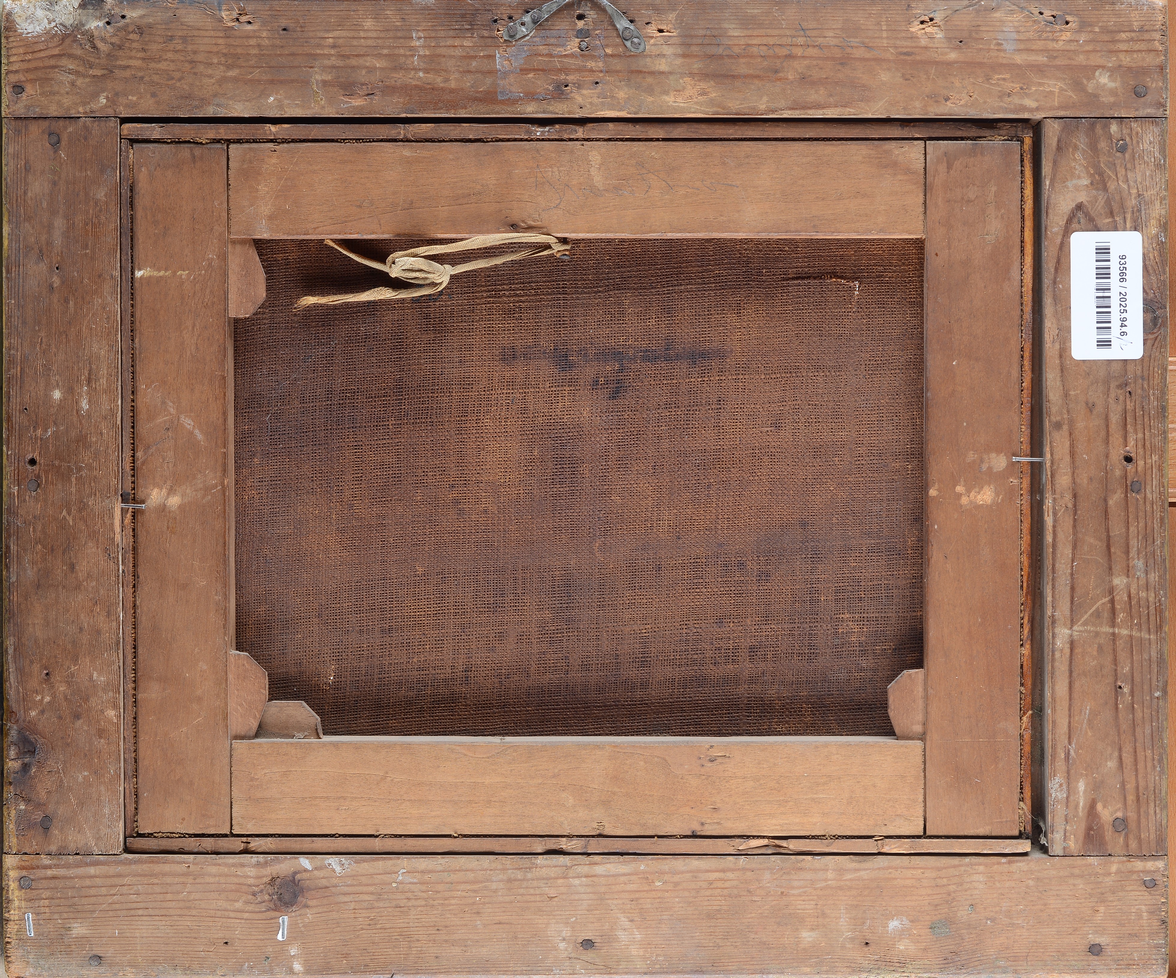 Coppia di paesaggi con figure