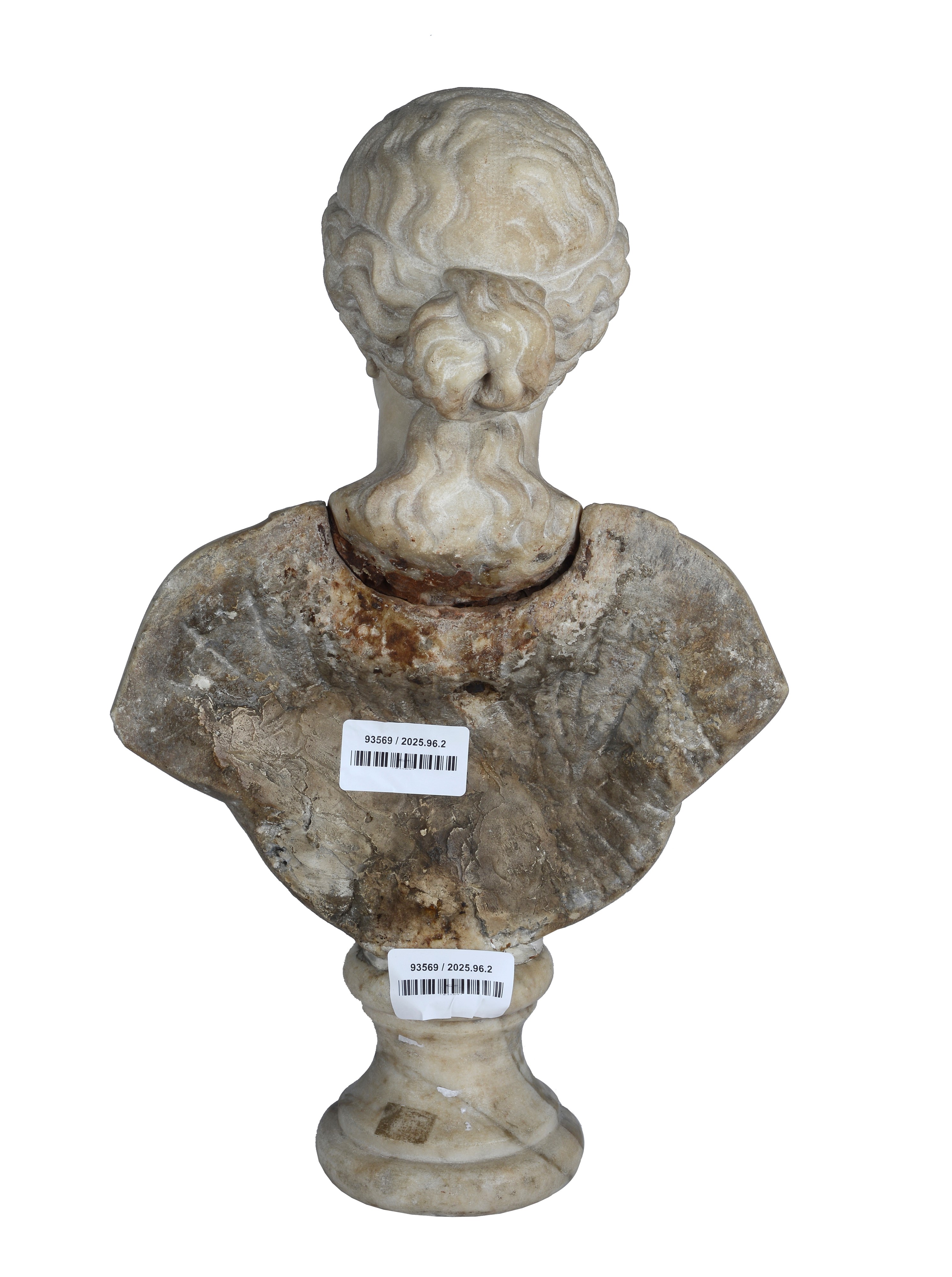 Antico busto di donna