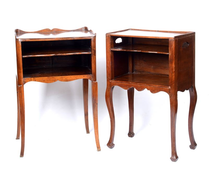 Tre piccole consolle