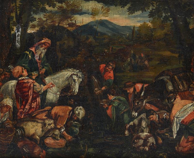 Paesaggio con figure