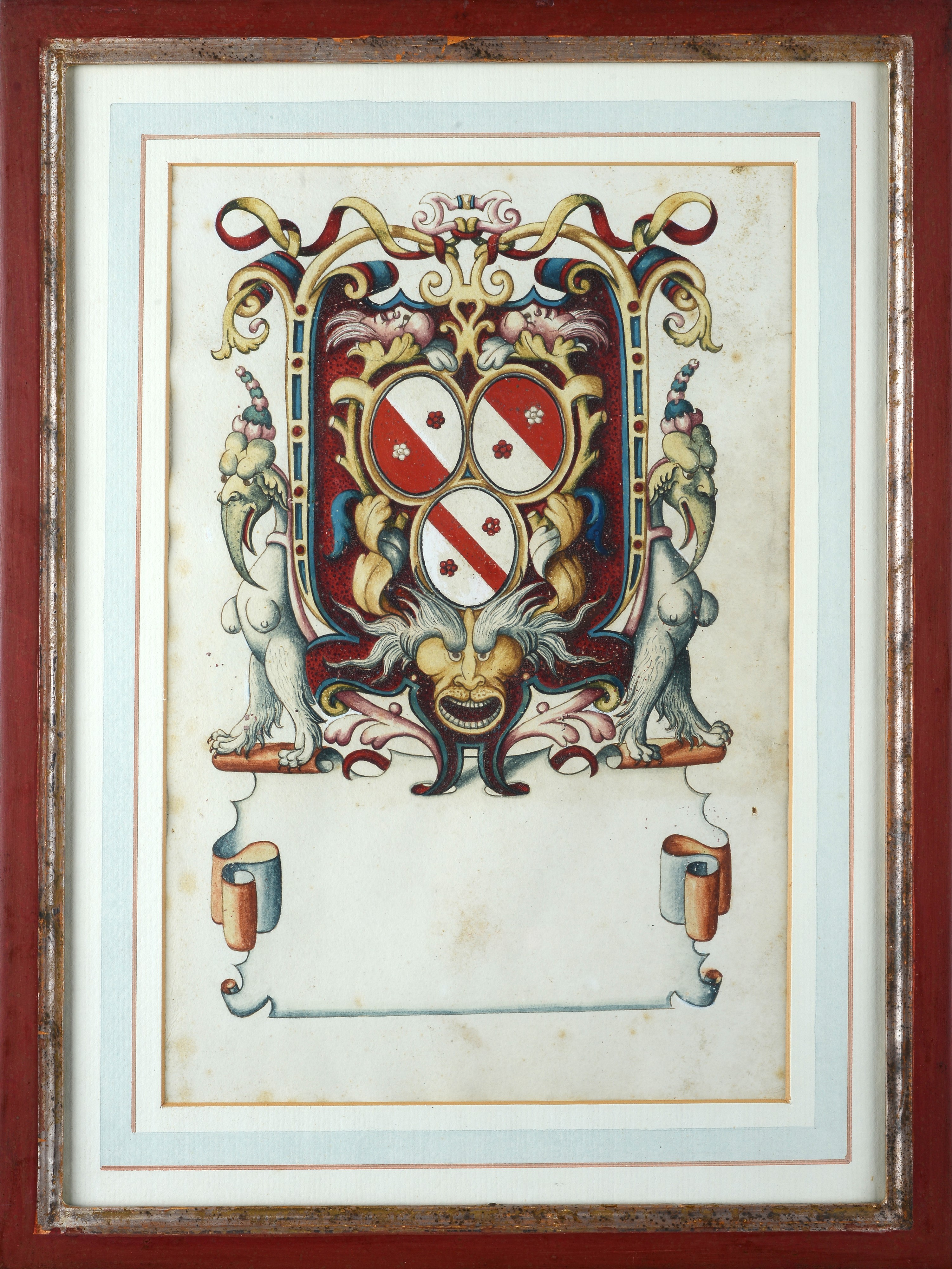 Serie di sei stemmi nobiliari